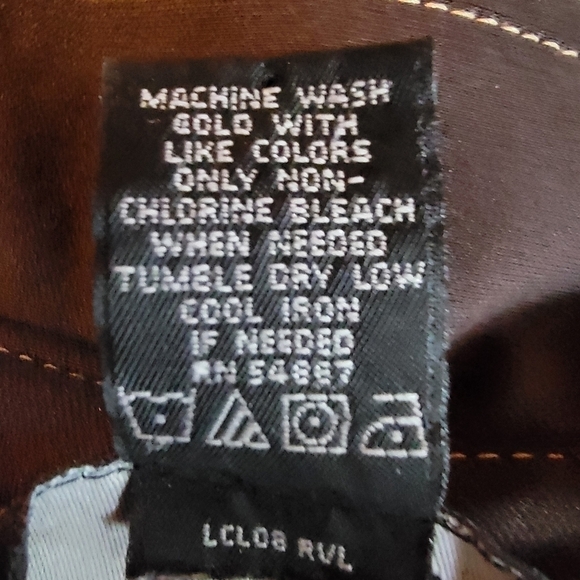 Euc Express Brown Polyester Coat Dress Size 5/6 - Picture 9 of 9